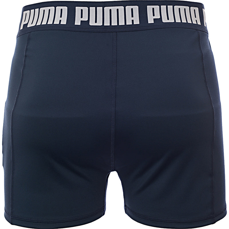 Puma Women's Navy Training Strong 3 Inch Shorts