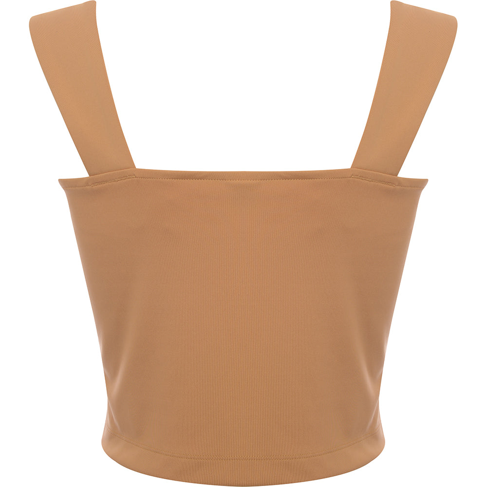 Puma Women's Caramel Infuse Square Neck Bralette