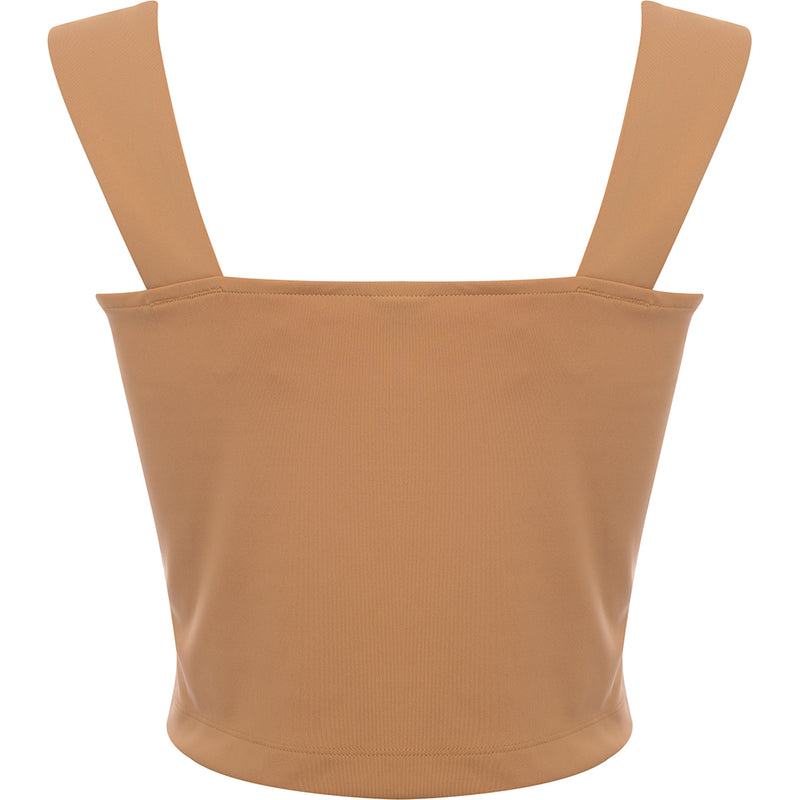 Puma Women's Caramel Infuse Square Neck Bralette