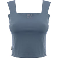 Puma Women's Petrol Blue Infuse Square Neck Bralette