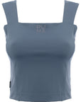 Puma Women's Petrol Blue Infuse Square Neck Bralette