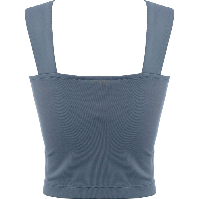 Puma Women's Petrol Blue Infuse Square Neck Bralette