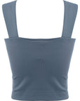 Puma Women's Petrol Blue Infuse Square Neck Bralette