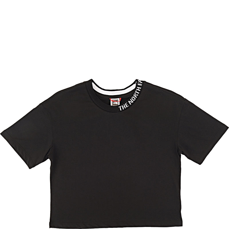 The North Face Womens Zumu Banded T-Shirt In Black