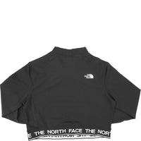 The North Face Women's Black Performance Cropped Long Sweatshirt