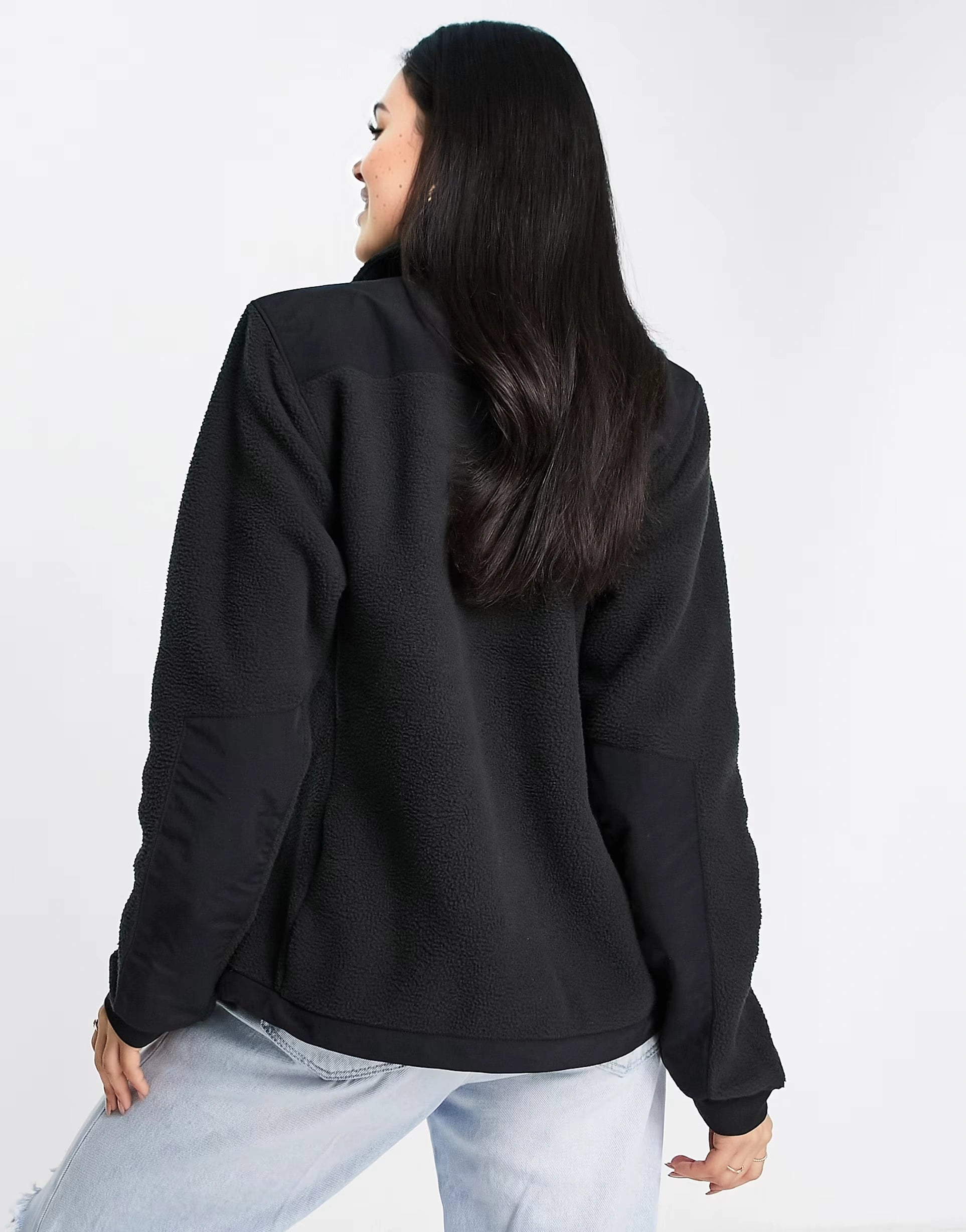 Womens The North Face Denali Fleece in Black