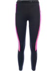 Champion Women's Pink and Black Training Leggings with Logo