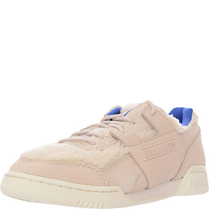 Reebok Mens Workout Plus Trainers in Beige