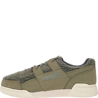 Reebok Mens Workout Plus Trainers In Khaki Green