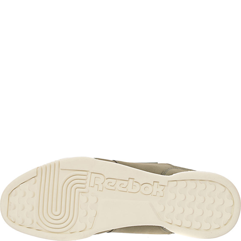 Reebok Mens Workout Plus Trainers In Khaki Green