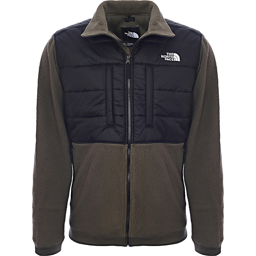 The North Face Men's Khaki Denali Insulated Fleece Jacket