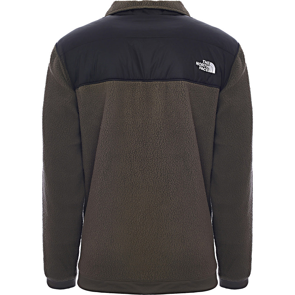 The North Face Men's Khaki Denali Insulated Fleece Jacket