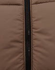 Another Influence Mens Longline Puffer Jacket In Sand