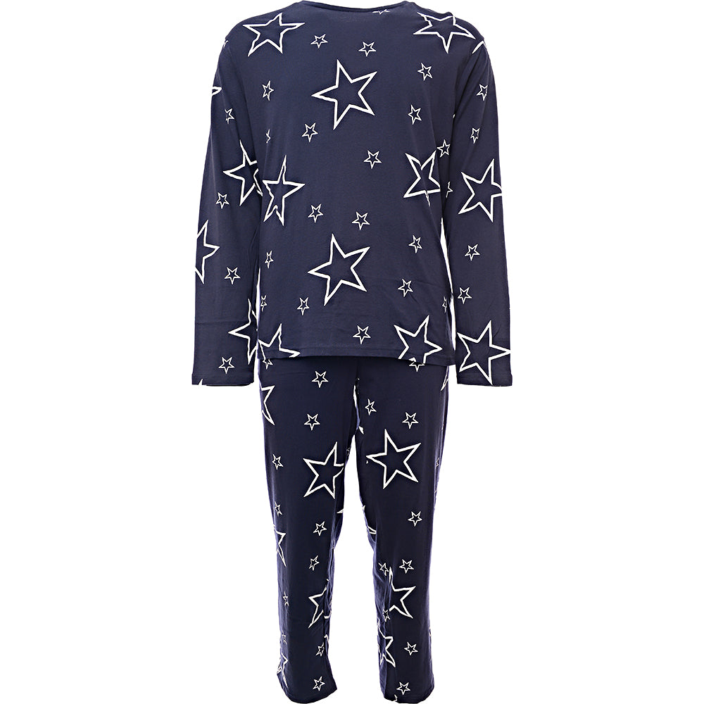 Threadbare Mens Skye Loungewear Set in Navy