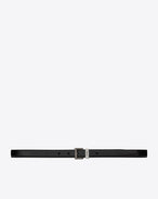 Saint Laurent Men's Belts in Black