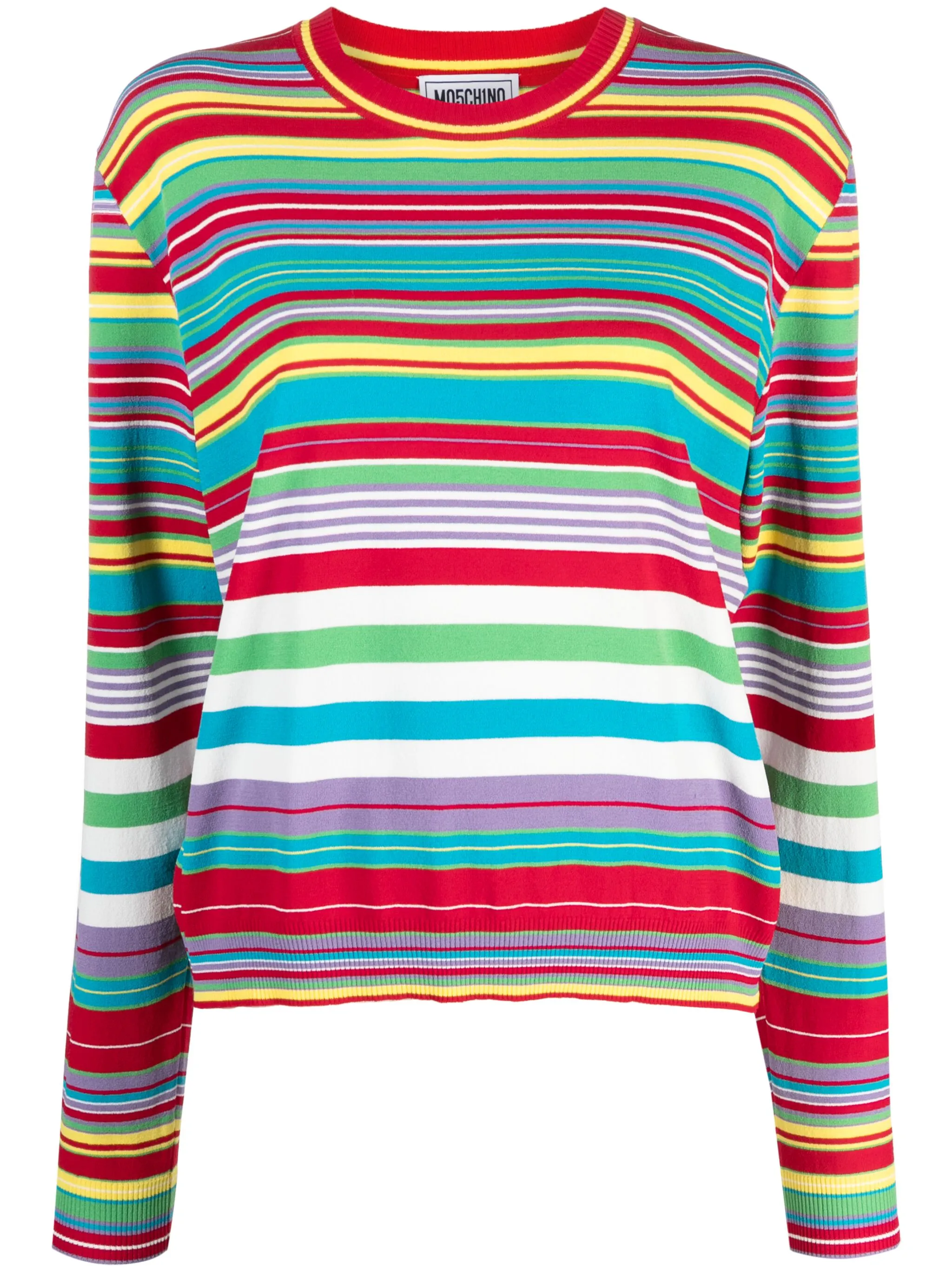 Moschino Multicoloured Knitwear in Red