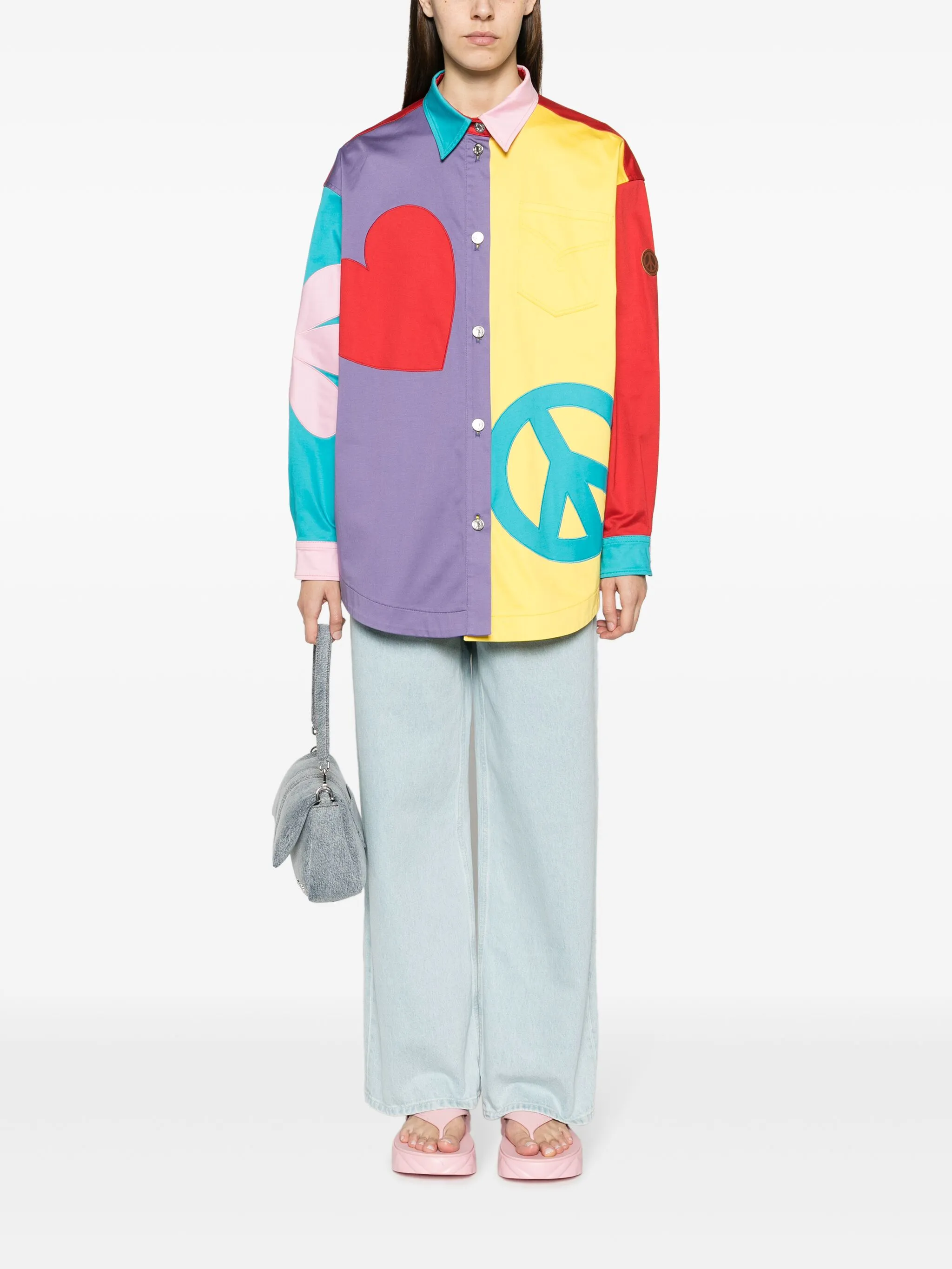 Moschino Cotton Shirt in Multicolour