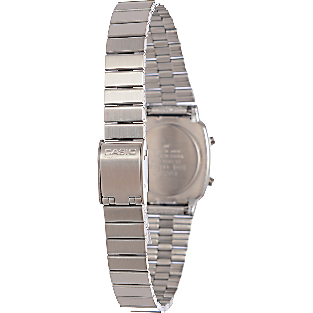 Casio Mens Mini Digital Watch In Silver Tone