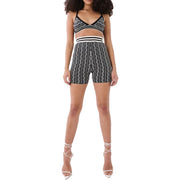 PE Nation Womens Advantage Knit Short in Black