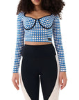 PE Nation Womens Emergence Ls Top in Print