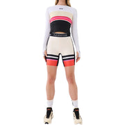 PE Nation Womens Reframe Bike Short in Beige