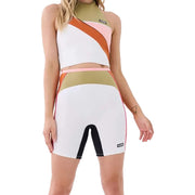 PE Nation Womens Air Time Bike Short in White
