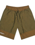 Neighborhood Men's Green Swim Shorts in Olive