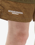 Neighborhood Men's Green Swim Shorts in Olive