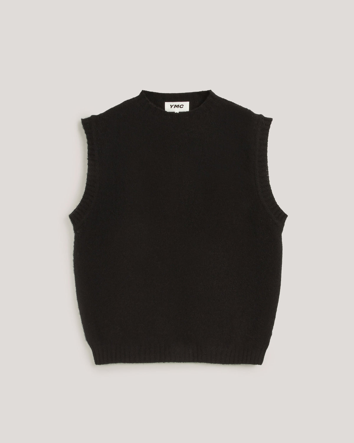 Mens Nn.07 Crew Neck Vest In Black