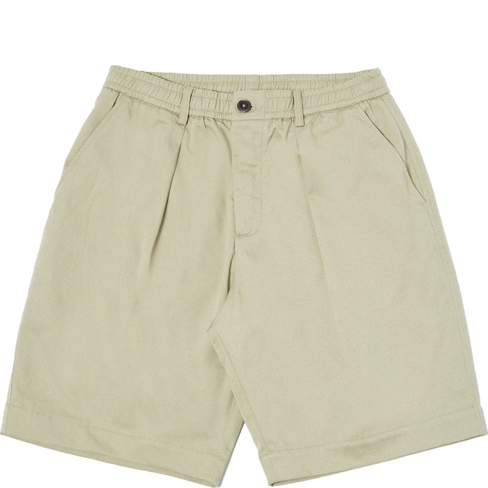 Universal Works Men's Grey Plated Track Shorts