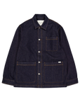 Forét Men's Navy Heyday Overshirt in Denim