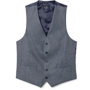 Men's Hackett, Brushed Birdseye Waistcoat in Grey