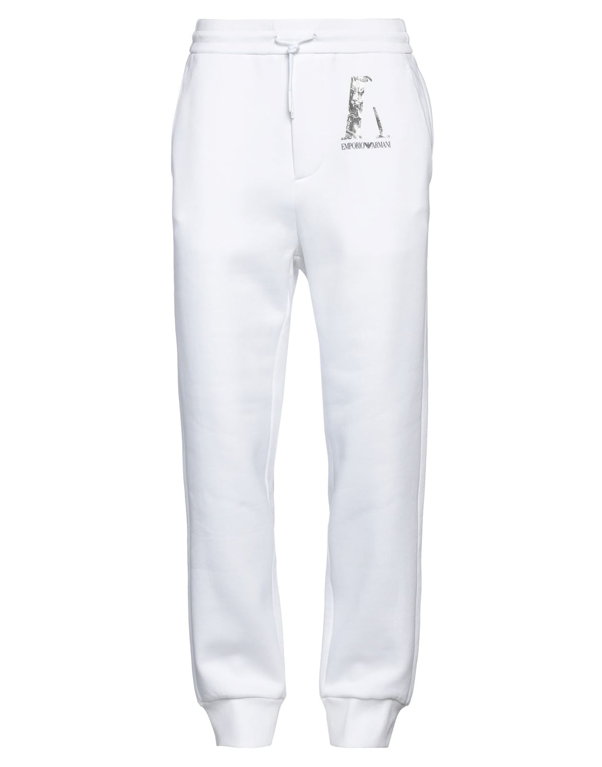 Emporio Armani Men's High-Waisted Tapered Trousers