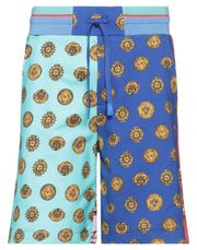 Versace Jeans Couture Men's High-Waisted Straight-Leg Shorts