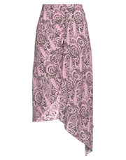 Maje Women's Plain Weave Zip Midi Skirt