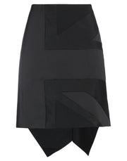 Burberry Women's Crepe Mini Skirt