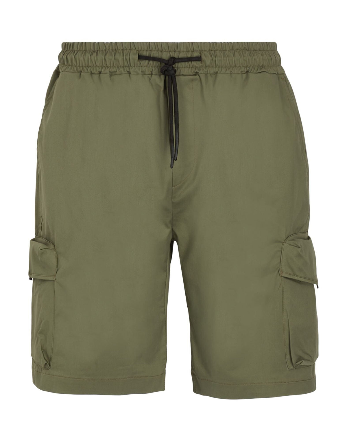 8 by Yoox Men's High-Waisted Wide-Leg Shorts
