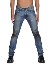 Bikkembergs Men's Jeans in Blue