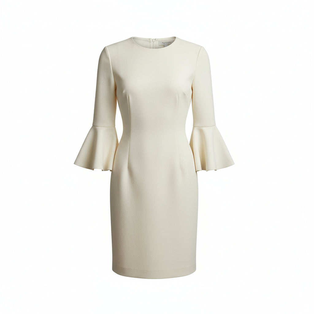 Valentino Garavani Womens Cream Dress