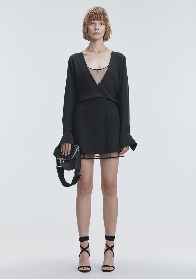 Alexander Wang Women's Mini Dress in Black