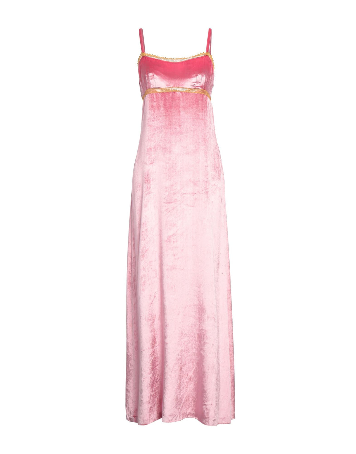 Alberta Ferretti Women's Lace Velvet Maxi Dress