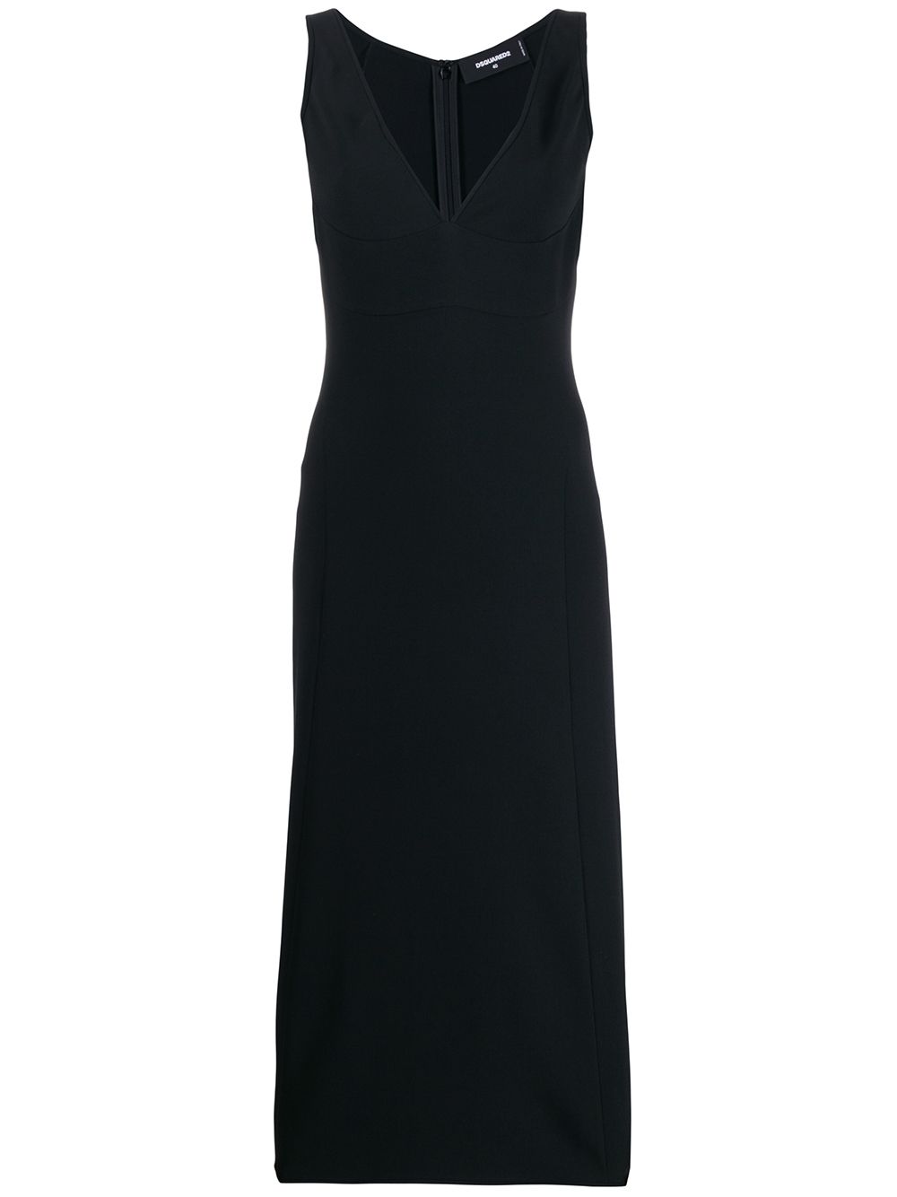 Dsquared2 Women's Midi Dress in Black