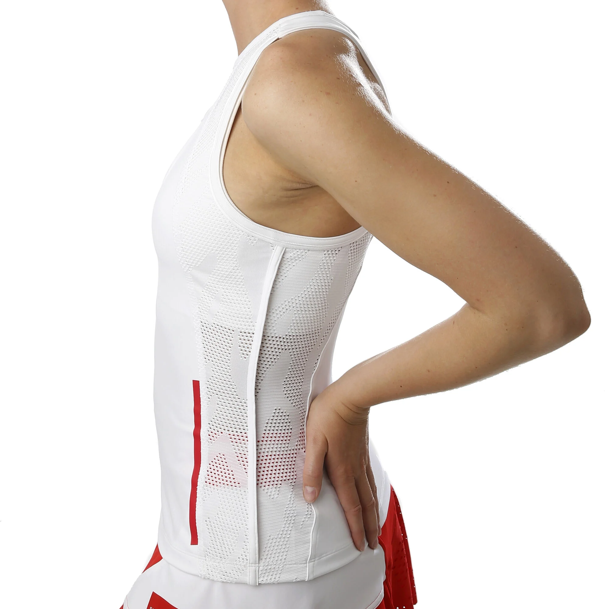 Adidas By Stella McCartney Womens Barricade Tank Top in White