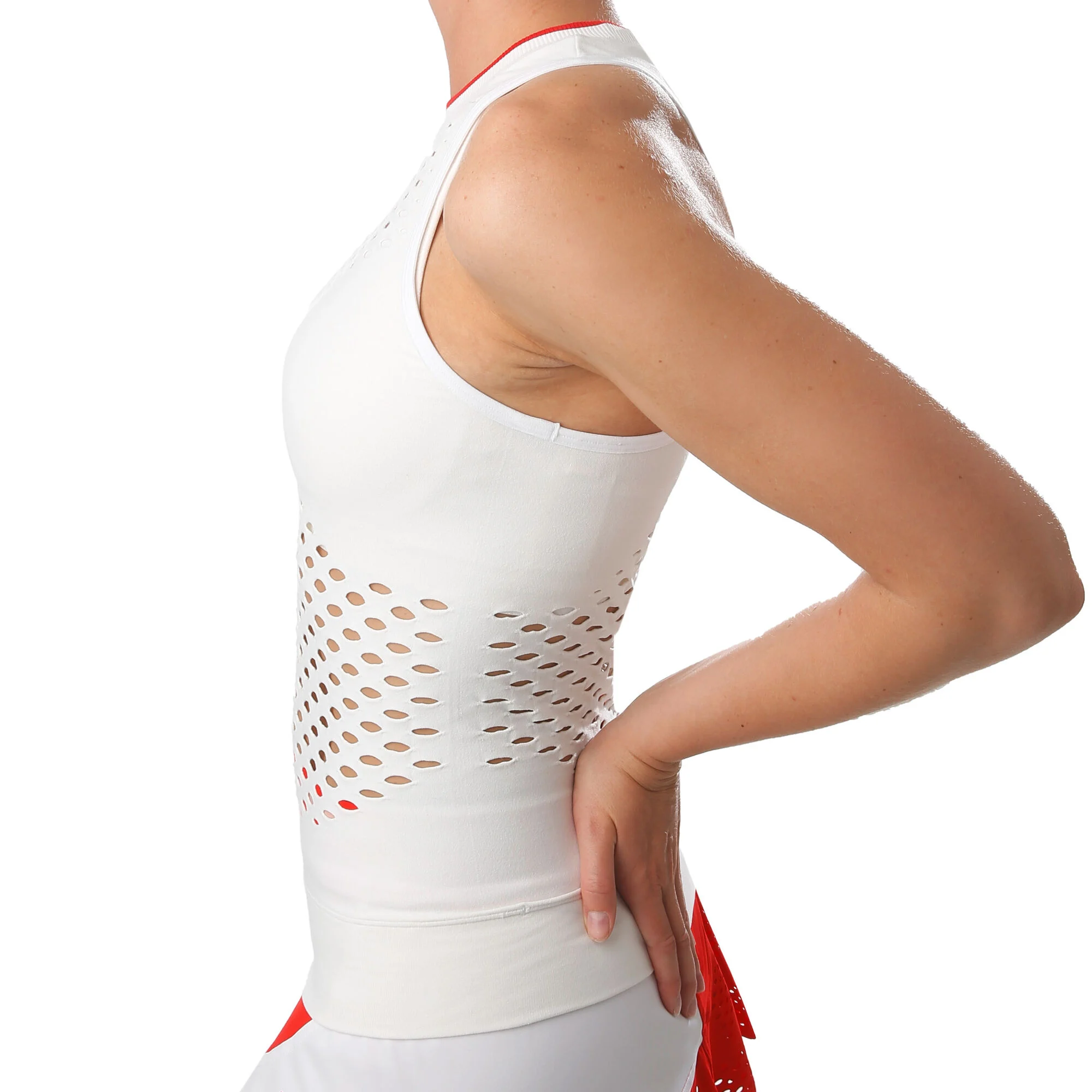 Adidas x Stella McCartney Court Seamless Tank Top in White