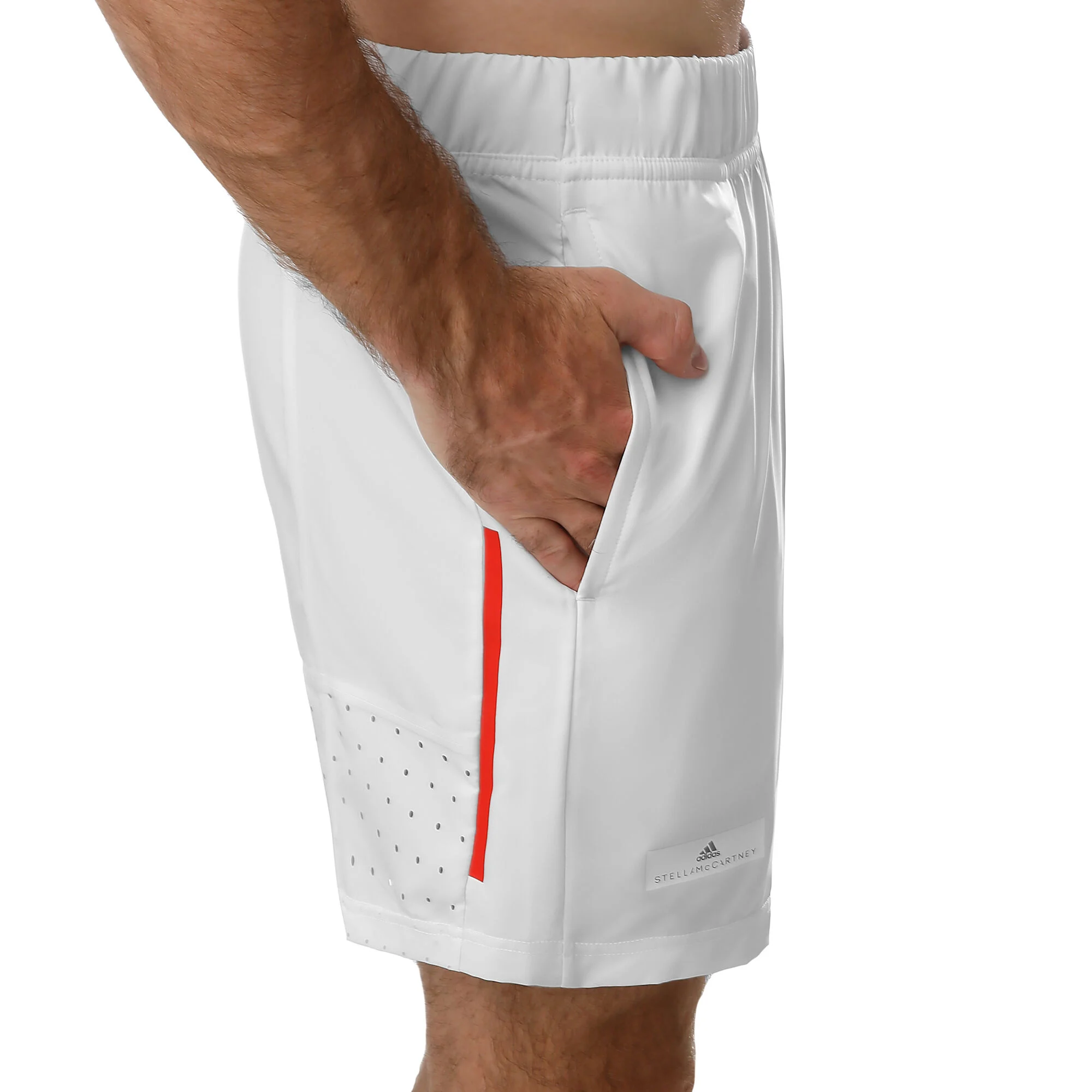 Adidas By Stella McCartney Mens White Shorts