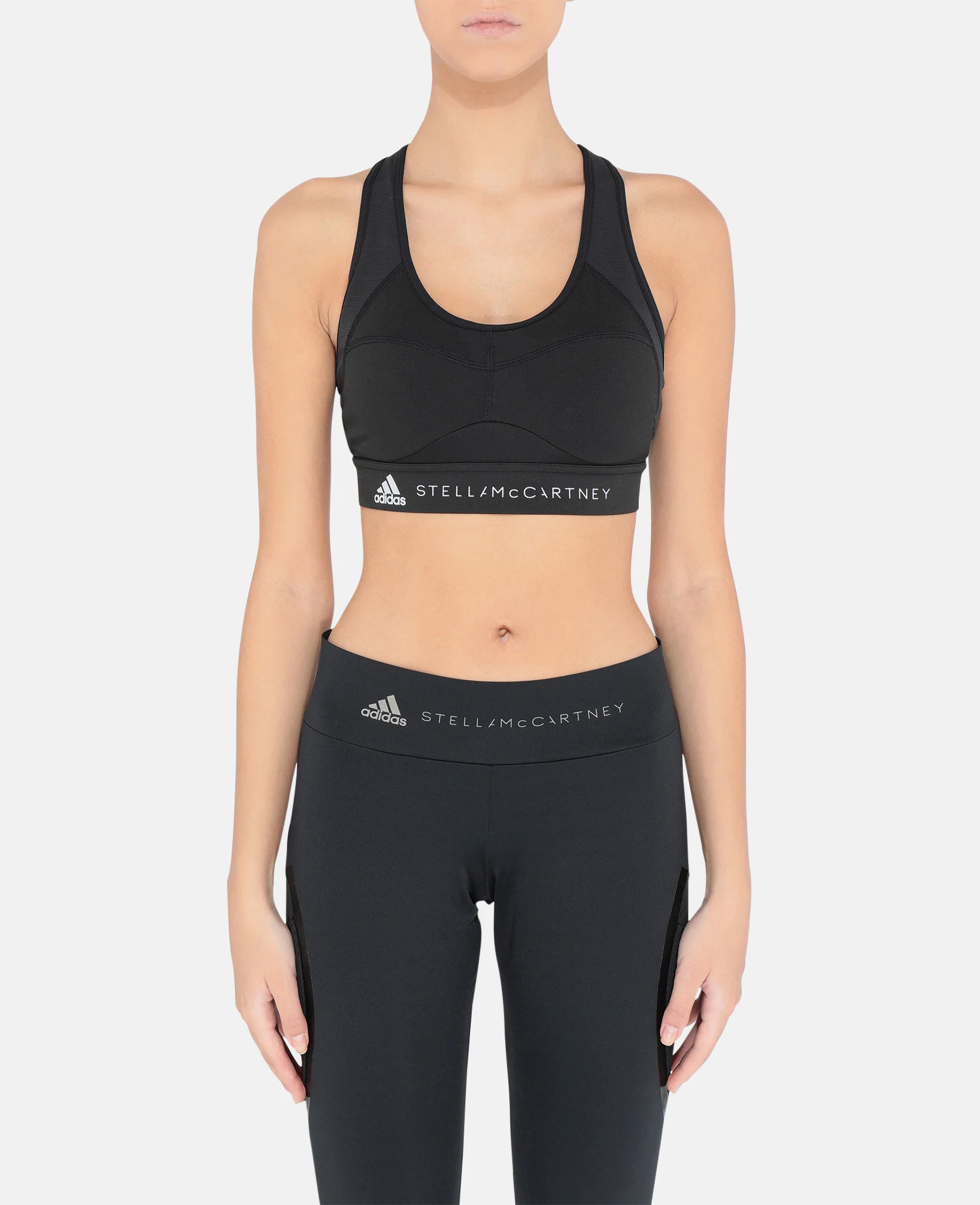 Adidas By Stella McCartney Womens Performance Essentials Sports Bra in Black