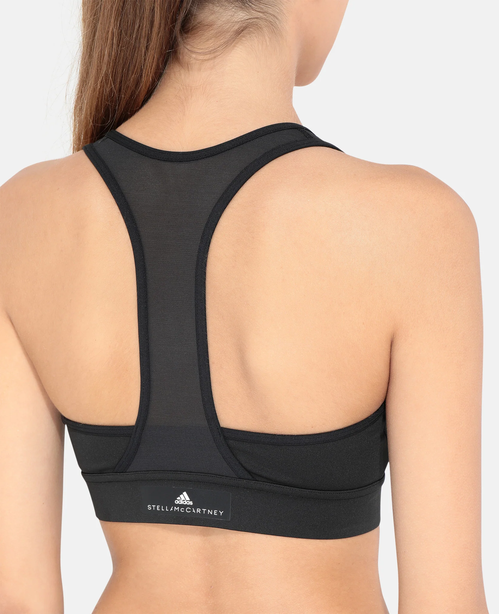Adidas By Stella McCartney Womens Performance Essentials Sports Bra in Black