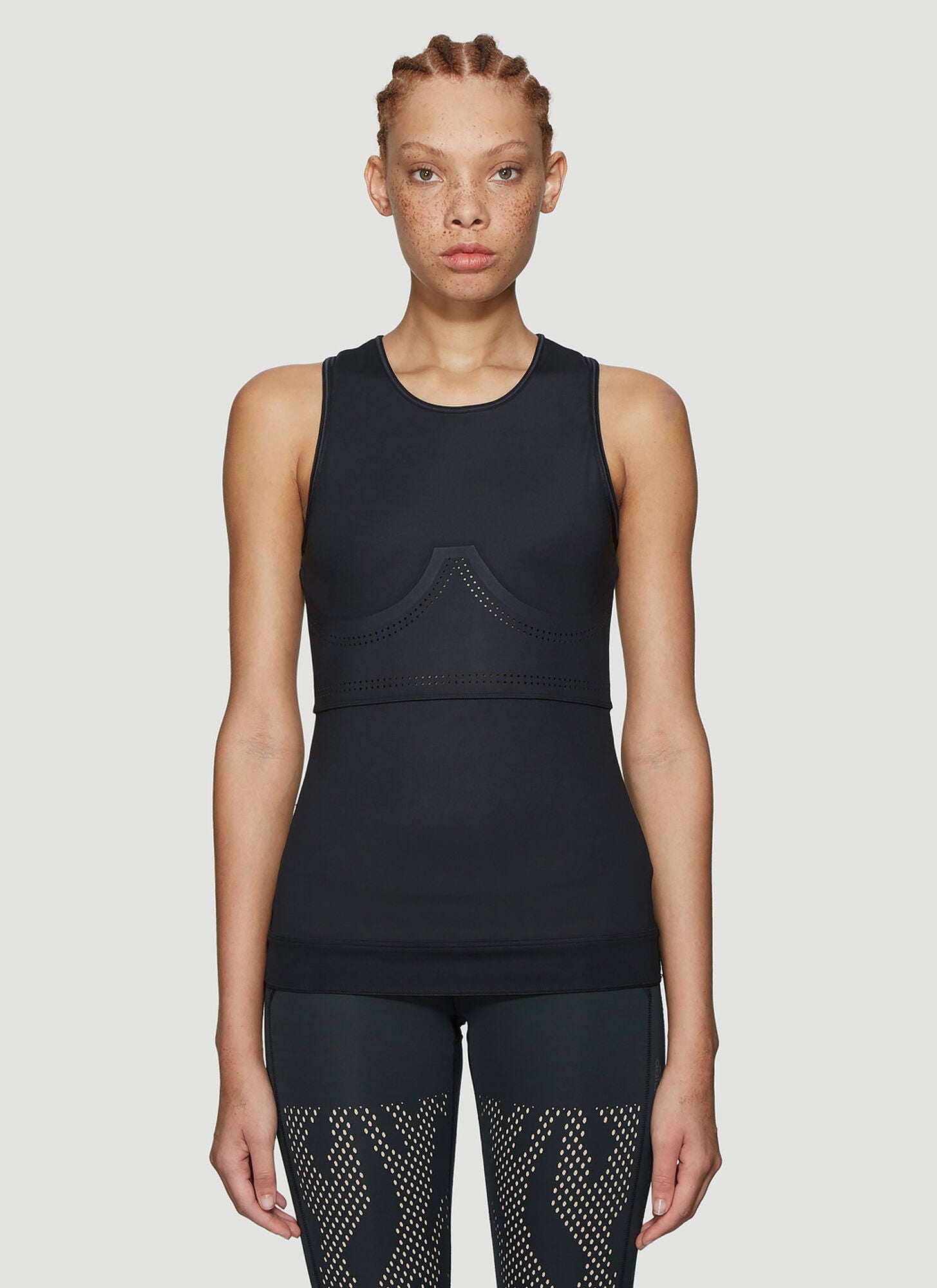 Adidas By Stella McCartney Womens Fitsense Tank in Black