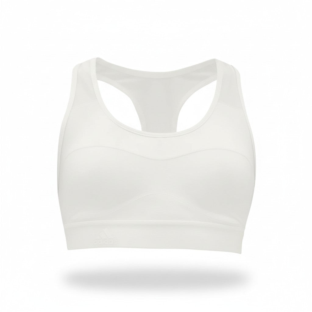 Adidas By Stella McCartney Womens White Essential Sports Bra