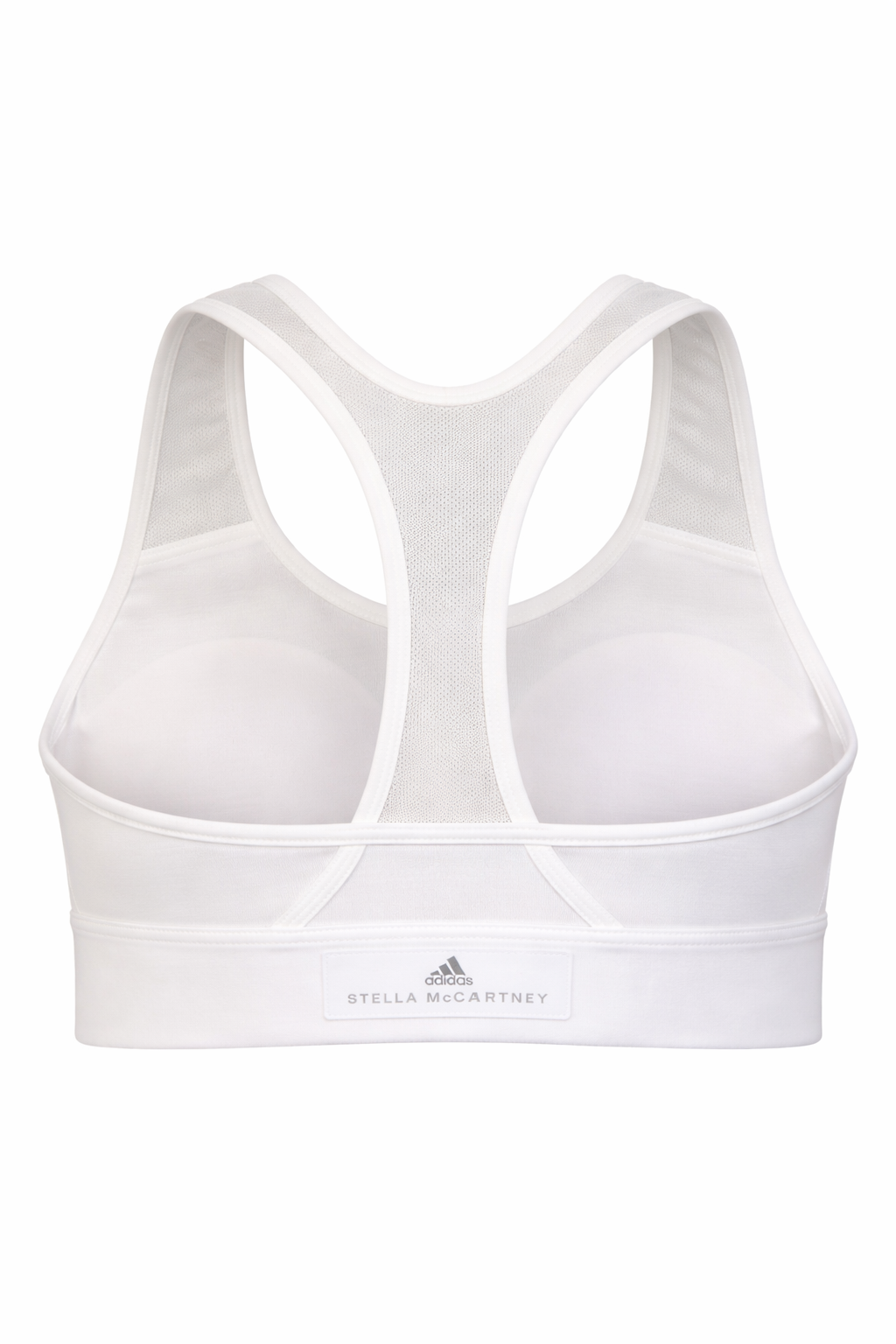 Adidas By Stella McCartney Womens White Essential Sports Bra